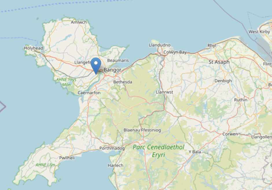 Bryn Celli Ddu Location Map Mobile