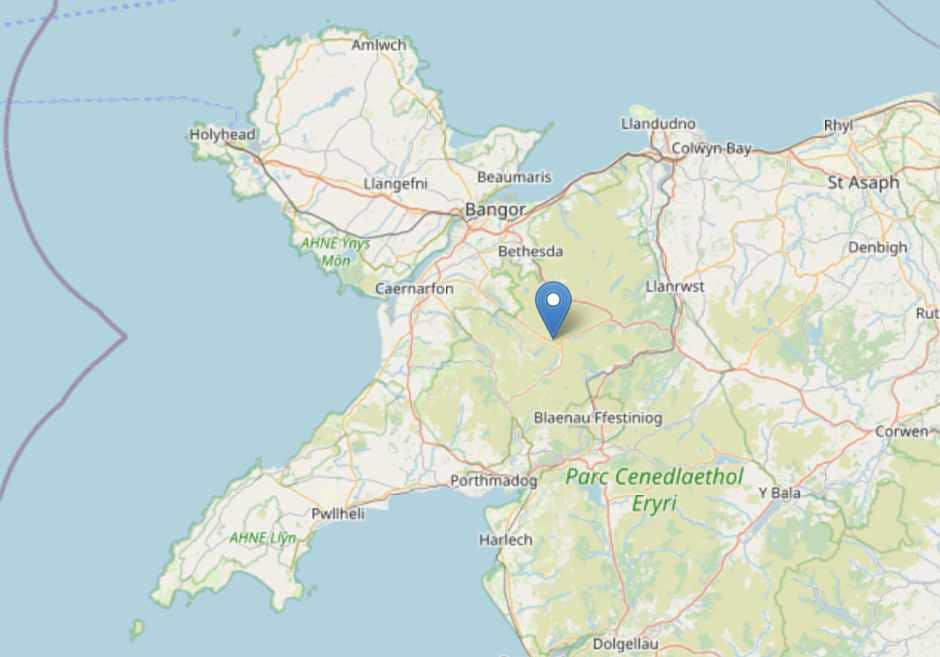 Yr Wyddfa Location Map Mobile
